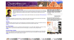 Desktop Screenshot of chuanonline.com